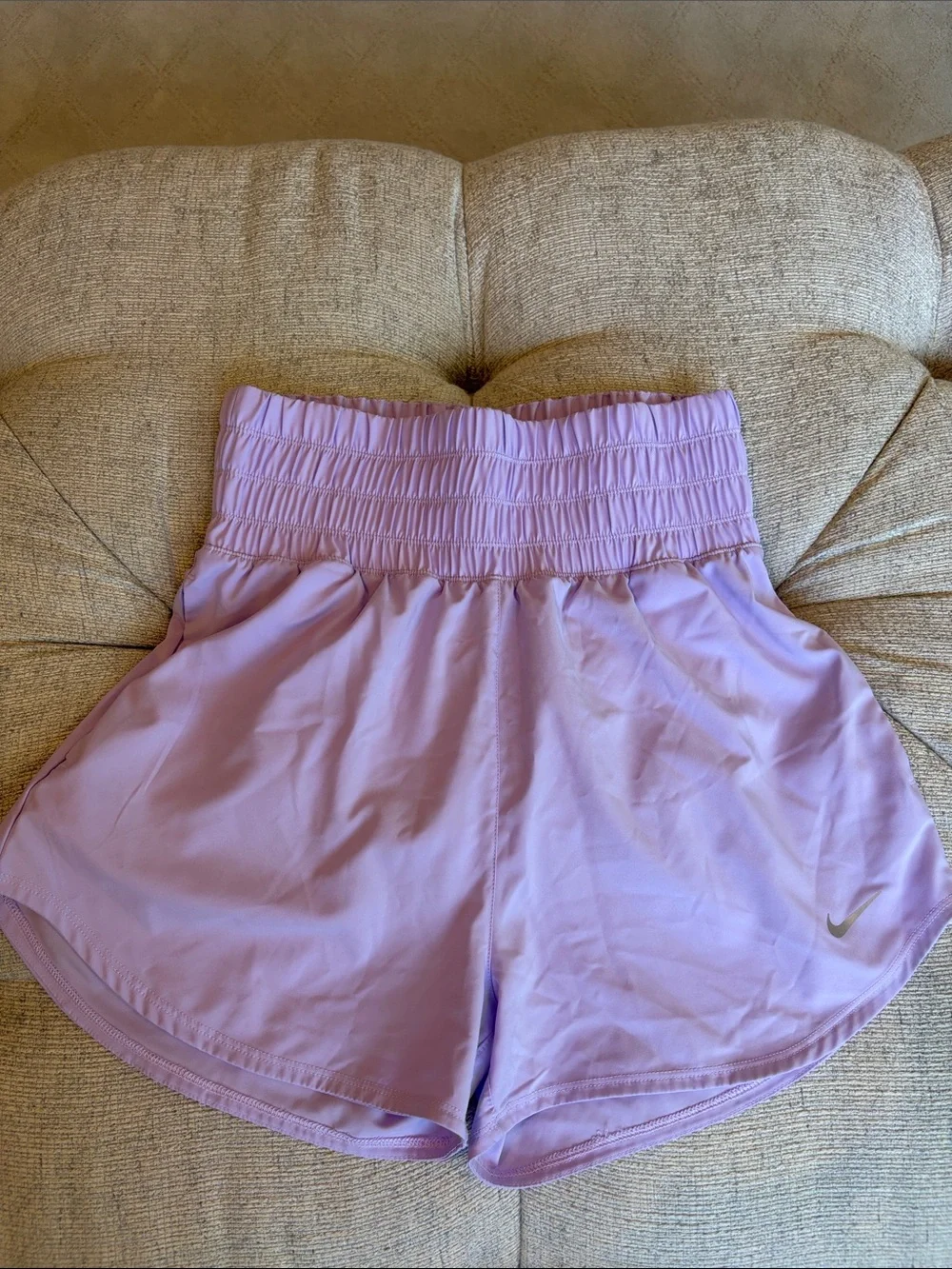 Nike Dri-Fit  High waisted running shorts